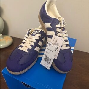 Adidas Samba OG W Collegiate Purple Cream White Gum JI2736 Size 9